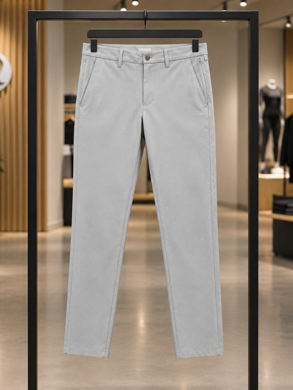 Lululemon Commission Pants Mens Size 32 Light Grey Slim Fit